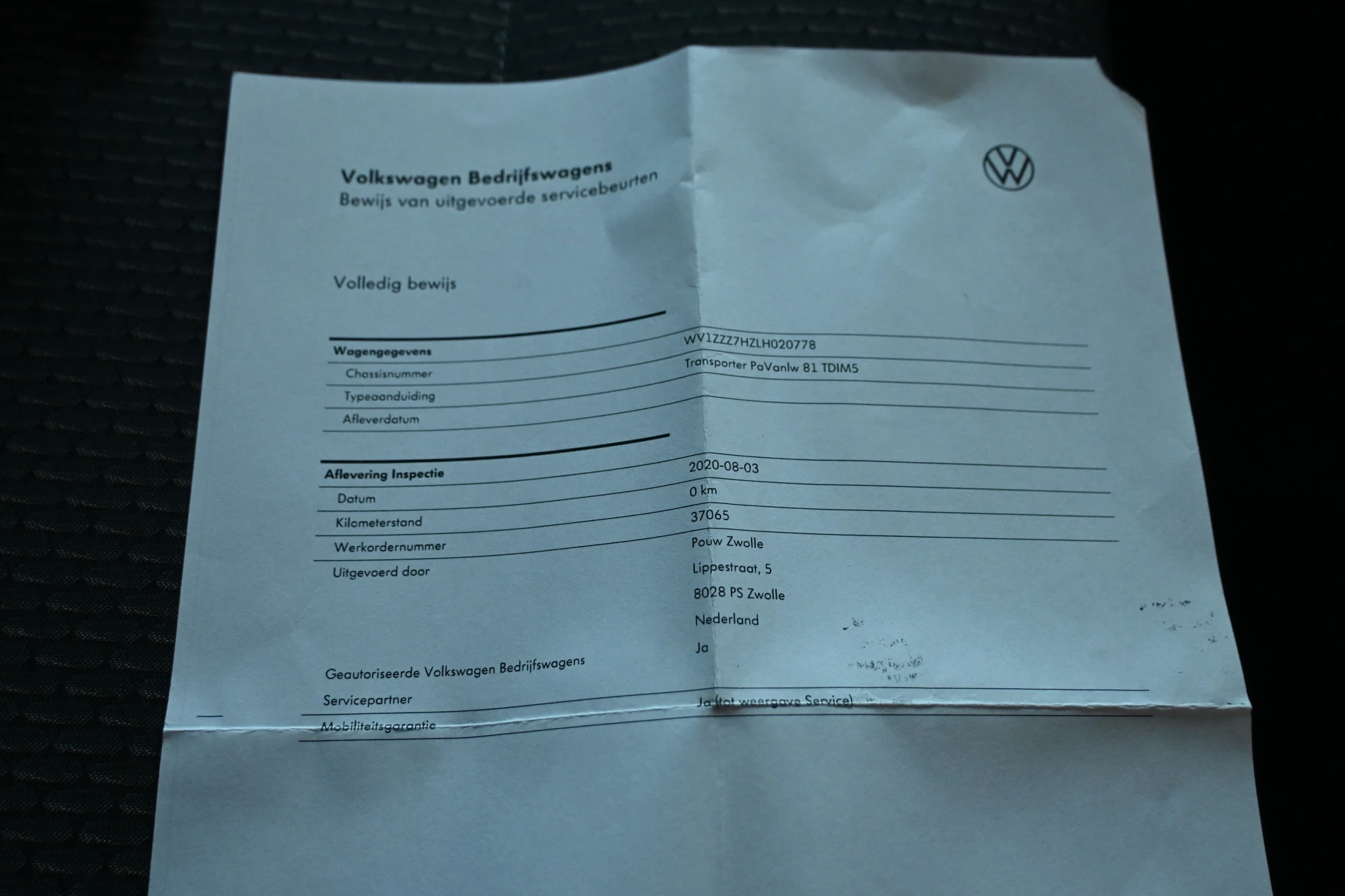 Hoofdafbeelding Volkswagen Transporter