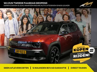 Renault 4 comfort range techno 52 kWh - Occasion Lease vanaf €559 p/m - *Vraag naar beschikbaarheid!* - Beschikbaar per 12-03-2026 - All seasons - Verwarme voorstoelen & stuur!