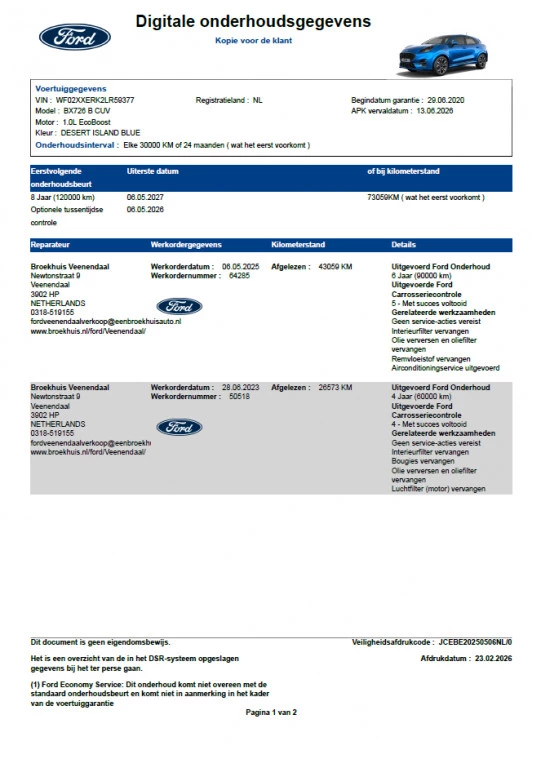 Hoofdafbeelding Ford Puma
