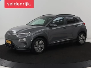 Hyundai Kona EV Premium 64 kWh | SOH 100% | 3 Fase |  Stoelventilatie | Head-Up | Leder | Adaptive cruise | Carplay | Stoelverwarming | Navigatie | Keyless | Climate control