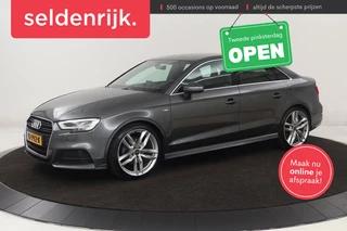 Audi A3 1.0 TFSI Sport S Line Edition | Half leder |  Sportstoelen | Full LED | Climate control | Navigatie | Cruise control | Parkeerhulp | Bluetooth