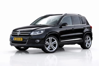 Volkswagen TIGUAN 1.4 TSI R-LINE LM | TREKHAAK | XENON | LED | STOELVERWARMING | NAVI | CRUISE CONTROLE