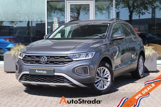Volkswagen T-Roc 1.0 Life TSI 110pk | ACC | Airco | Virtual | Camera | Navigatie | Carplay | LED | DAB | 