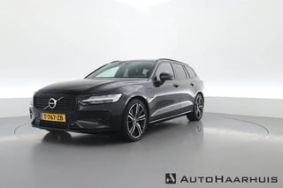 Volvo V60 T8 Recharge AWD R-Design 455pk | Navi | Pilot Assist | Camera | Elek. Trekhaak | Leder | Harman Kardon