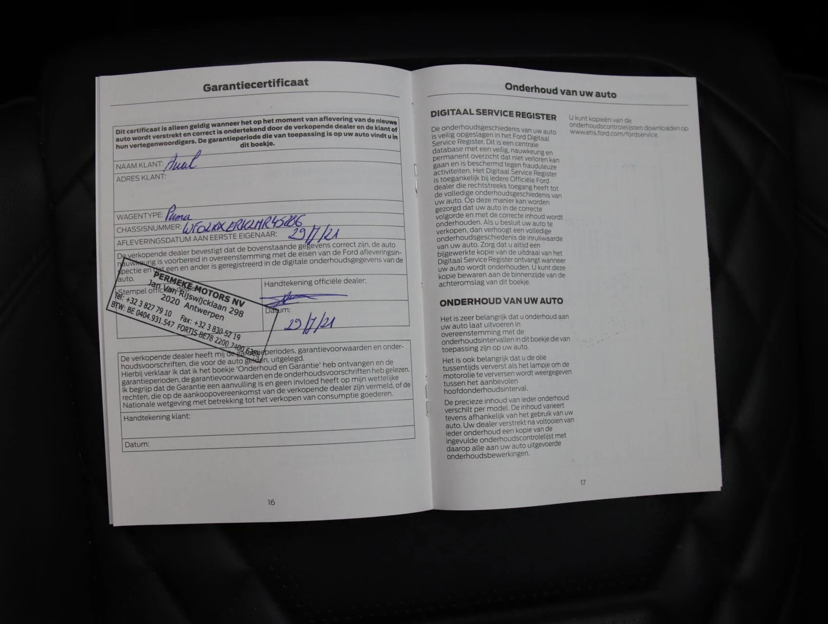 Hoofdafbeelding Ford Puma
