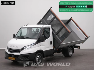Iveco Daily 35C18 3.0L Driezijdige 180PK Dubbellucht LED ACC Camera Euro6 Tipper Benne Kieper Airco