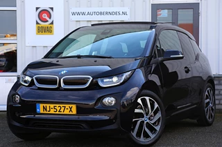 BMW i3 Basis 94Ah 33 kWh*NL-Auto*ACC/Pano/Schuifdak/Harman-Kardon/Adap. LED/Leder/Stoelverw./Camera/Keyless Entry+Go/DAB/Navi/Parkeersens.V+A/19+20 inch LM*