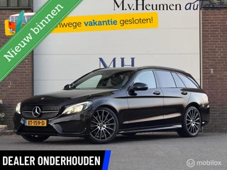 Mercedes C-klasse Estate 300 Premium AMG Burmester Night Dealer OND Leder