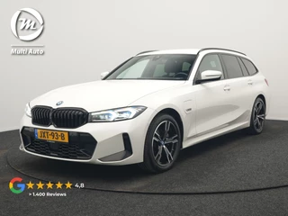 BMW 3 Serie Touring 320e M Sport FACELIFT PHEV 204pk Dealer O.H | Trekhaak Af Fabriek | Adaptive Cruise | Widescreen Navi | Head Up | Alcantara Sportstoelen Verwarmd | Camera & Parkassist | Apple Carplay | Plug In Hybrid