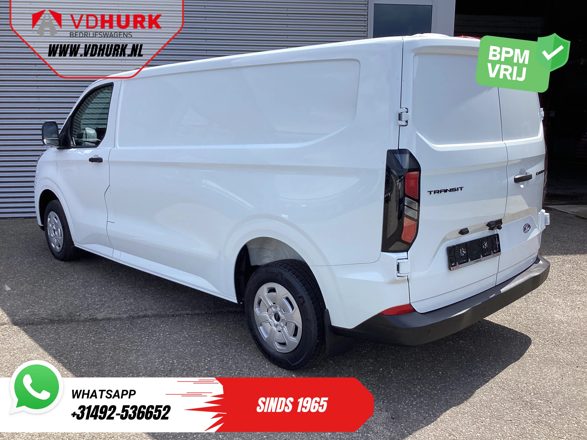 Hoofdafbeelding Ford Transit Custom