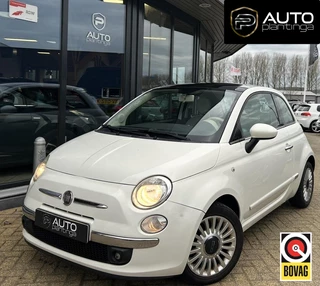 Fiat 500 0.9 TwinAir Lounge 86PK | Airco | Panoramadak | 2026 Onderhoudsbeurt met Nieuwe Distributie Ketting en Waterpomp | Elektrische Ramen en Spiegels |