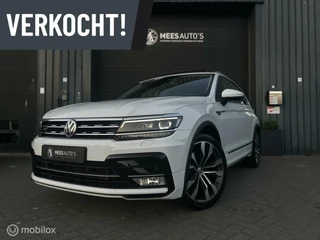 Hoofdafbeelding Volkswagen Tiguan Volkswagen Tiguan 2.0 TSI 4Motion R-Line|Pano|Trekhaak|Lane