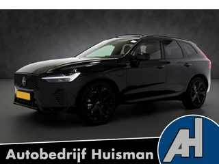 Volvo XC60 2.0 T8 AWD 335kW/455pk Aut8 MJ2026 Plug-in hybrid Ultra Black Edition LUCHTVERING + HARMAN/KARDON + PANORAMADAK + BLIS + STOELMASSAGE + PILOT ASSIST + STOELVERWARMING V&A + ADAPT.CRUISE + STUURVERWARMING + 360 CAMERA + PARKSENSOREN + 21" LM-VELGEN!!