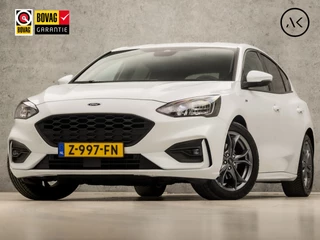 Ford Focus 1.0 EcoBoost ST Line Automaat (APPLE CARPLAY, GROOT NAVI, STUUR/STOELVERWARMING, SPORTSTOELEN, ADAPTIVE CRUISE, GETINT GLAS, CAMERA, NIEUWSTAAT)