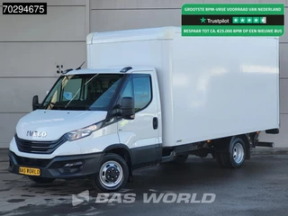 Iveco Daily 35C16 Laadklep Automaat Dubbellucht Bakwagen 160PK Airco Camera Euro6 Meubelbak Koffer Airco