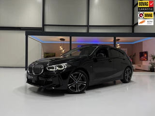 BMW 1-serie 118i High Exec M Sport Pano Led Acc Camera Navi Carplay Leder Stoel&stuurverw.