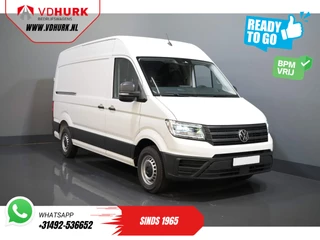 Hoofdafbeelding Volkswagen Crafter Volkswagen Crafter 35 2.0 TDI 140 pk DSG Aut. L3H3 BPM VRIJ! LED/ Virtual Cockpit/ Camera/ Cruise/ Carplay/ Gev.Stoel