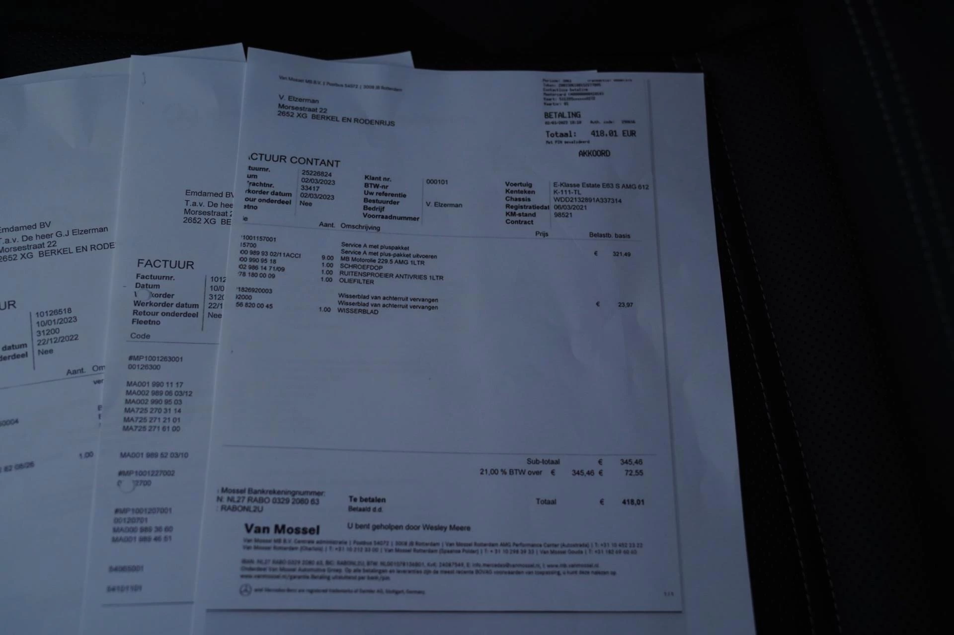 Hoofdafbeelding Mercedes-Benz E-Klasse