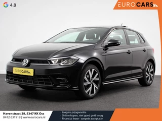 Volkswagen Polo 1.0 TSI  DSG R-Line  | Panorama dak | Navigatie | App Connect | Climate Control | DAB | LED | Parkeer sensoren | Camera | Cruise control adaptive | Lichtmetalen velgen