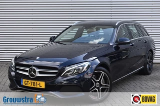 Hoofdafbeelding Mercedes-Benz C-Klasse Mercedes-Benz C-Klasse 350E LEASE ED. / NL AUTO / ADAP. CRUISE / BURMESTER / 360 CAM /