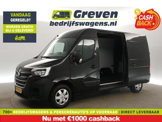 Renault Master T33 2.3 dCi 150PK L2H2 | Airco | Camera | Cruise | Trekhaak | 2xSchuifdeur | PDC | 3 Persoons