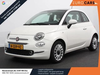Fiat 500 0.9 TwinAir Lounge 80 pk  Airco  Panorama dak  Lichtmetalen velgen  Blue tooth