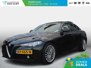 Hoofdafbeelding Alfa Romeo Giulia Alfa Romeo Giulia 2.0 Turbo Aut. 200pk Super | Bruin Leder | Schuif/Kanteldak | 18"