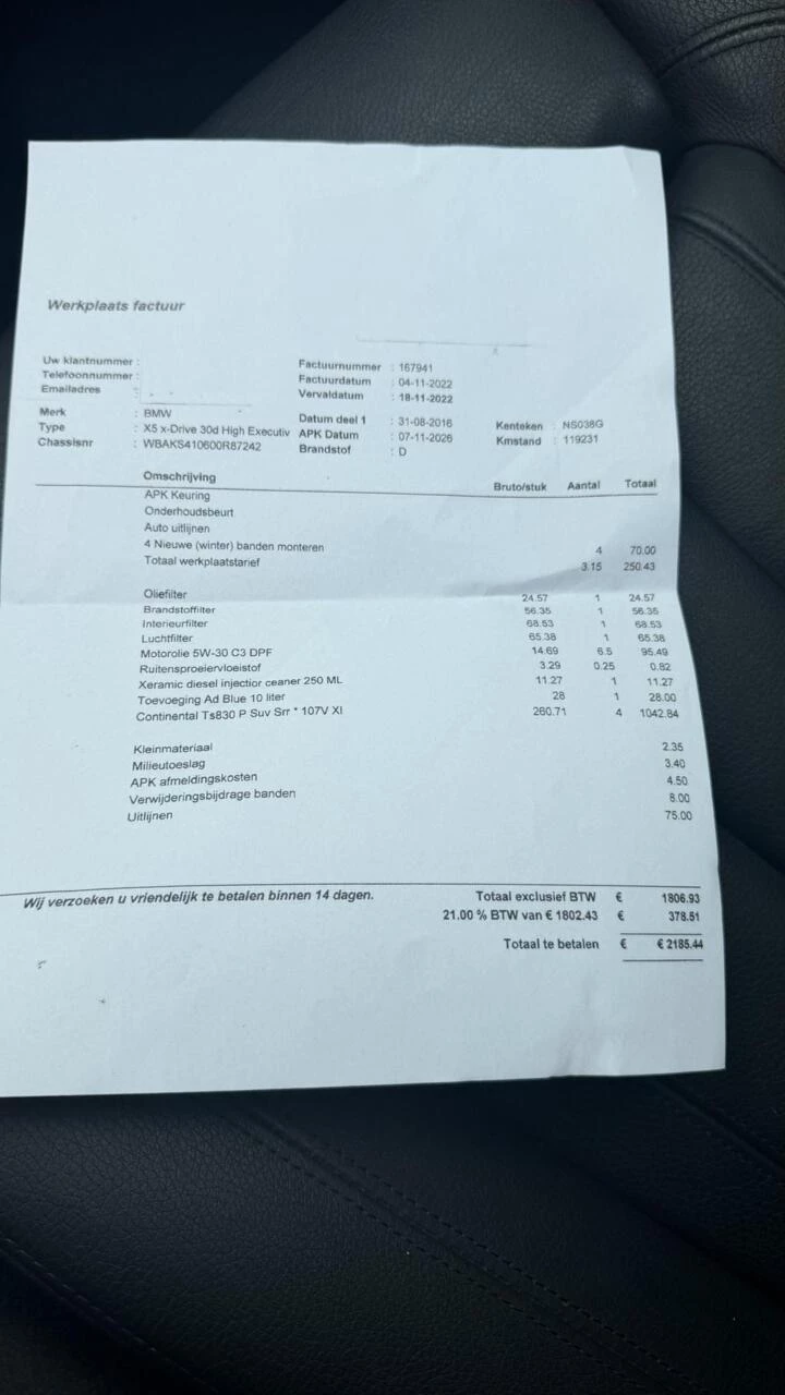 Hoofdafbeelding BMW X5