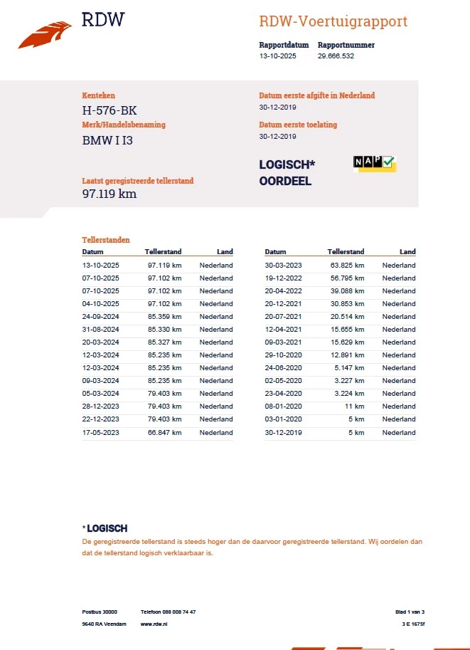 Hoofdafbeelding BMW i3