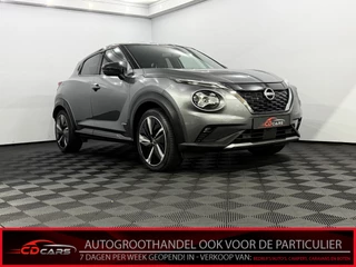 Nissan Juke 1.6 Hybrid N-Design 360 Camera, Navi, Half leder/Alcantara, Keyless start, Cruise control, Lichtmetalen velgen