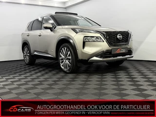 Hoofdafbeelding Nissan X-Trail Nissan X-Trail 1.5 e-Power e-4orce Tekna Plus Panoramadak, 360 Camera, Leder, Navi, Winterpakket, Memory stoelen, Cruise control adaptief, Rijstrook correctie, 2 jaar garantie
