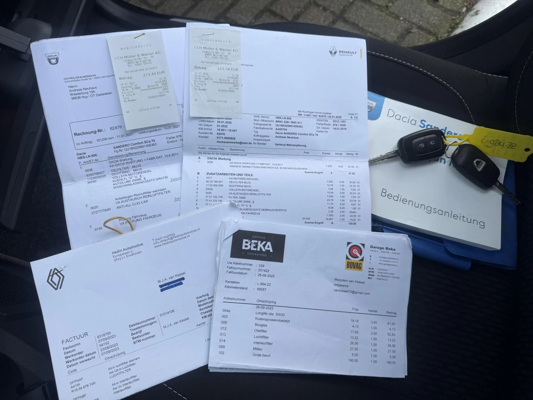 Hoofdafbeelding Dacia Sandero