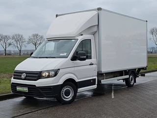 Volkswagen Crafter 35 2.0 TDI L4 Trendline Bakwagen Laadklep Lat-om-Lat Betimmerd Spoiler Zijdeur Euro6 140Pk Bpm-Vrij!