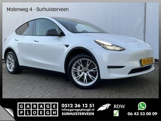 Tesla Model Y Long Range AWD 75 kWh 514pk Autopilot Stuur/Stoelverw Pano Trekhaak (1600kg)