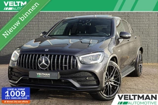 Mercedes GLC-klasse Coupé AMG 43 4MATIC SCHUIFDAK BURMESTER SPORTUITLAAT LUCHTVERING.