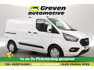 Ford Transit Custom 2.0 Ecoblue L1H1 | Aut. | Airco | Cruise | Camera | 3 Zits | Carplay | Trekhaak | 2xSchuifdeur