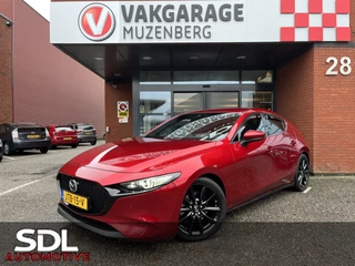 Mazda 3 2.0 e-SkyActiv-X M Hybrid 180 Luxury // 360 CAMERA // LEDER // ELEK.STOEL+GEHEUGEN // HEAD-UP DISPLAY // DODEHOEK // FULL LED //