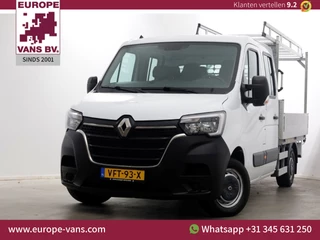 Renault Master T35 2.3 dCi 135pk L2 D.C. Open Laadbak Airco/Navi 05-2020