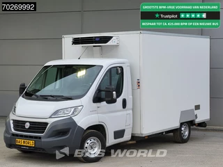 Fiat Ducato 150pk Koelwagen Vries Carrier Xarios 350 Stekker 220V Koeler Kühlwagen Vriezer Airco