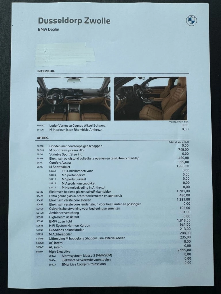 Hoofdafbeelding BMW 4 Serie