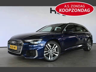 Audi A6 Avant 45 TFSI Automaat 2x S-Line Clima Adaptief LED Stoelverwarming Lane Assist Rijklaarprijs Inruil Mogelijk!