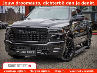 Dodge Ram 1500 Limited Night High Output 540HP 706Nm | Massage + Full Option | De Meest Luxe en Volle Pick-Up in zijn Klasse | Comfortabele Dubbele Cabine met Royale 5 Zitplaatsen | BPM vrij | Nu Leverbaar uit Voorraad | Voorraad Nr 2320 - 5138