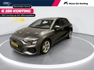 Audi A3 Sportback 30 Tfsi 110pk S-tronic S edition · ACC · Camera · P-Sensoren · Smartphone Interface · Navi · Leder Interieur · 17'' Inch · Garantie t/m 28-03-2028 of 100.000km