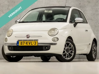Fiat 500 1.2 Lounge Automaat (PANORAMADAK, AIRCO, ELEK RAMEN, LM VELGEN, SPORTSTOELEN, ELEK RAMEN, NIEUWSTAAT)