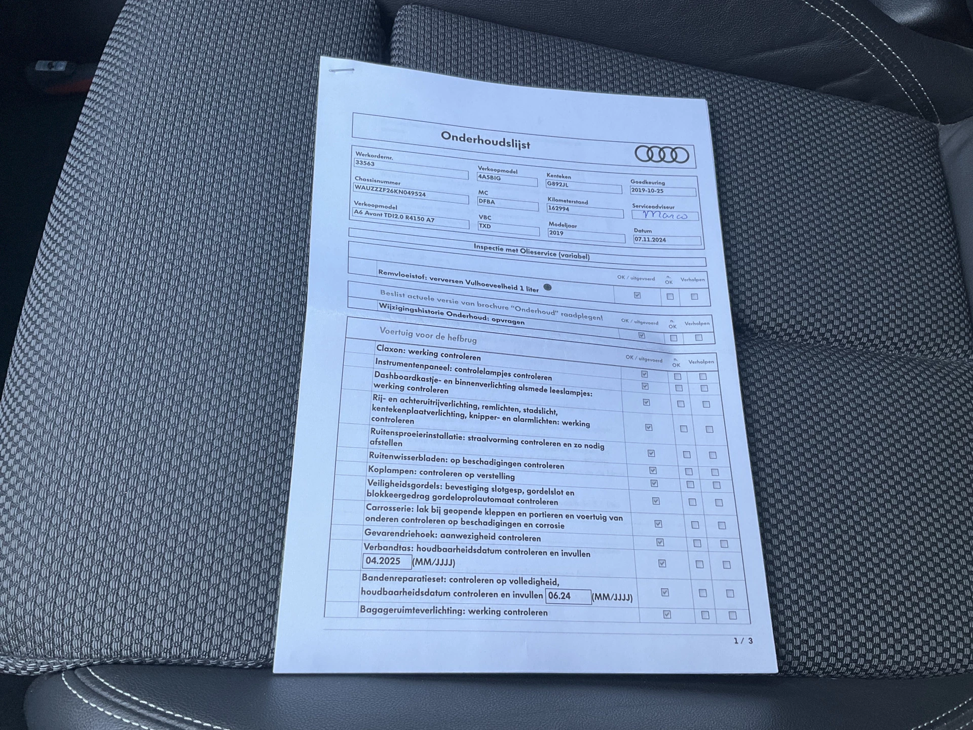 Hoofdafbeelding Audi A6