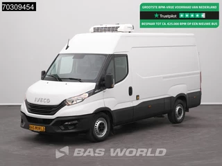 Iveco Daily 35S16 Automaat L2H2 Thermo King V300 Max 230V stekker Vriezer Vries Koel Koeler Kühl Kühler Kühlwagen Frigo Airco