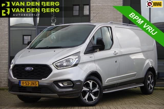 Ford TRANSIT CUSTOM 2.0 TDCI L2 ACTIVE EDITION, 170PK AUT. TREKHAAK, 17'' LMV, SIDESTEPS, CAMERA, CRUISE, AIRCO, STOELVERWARMING