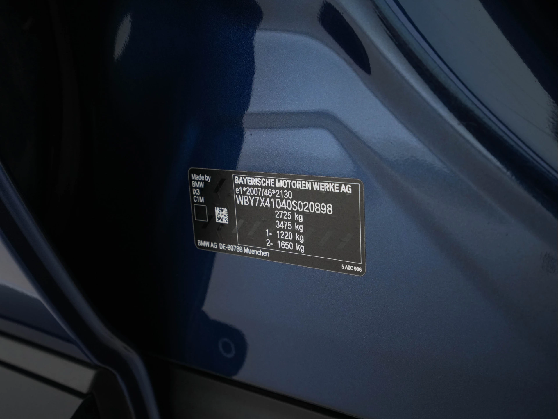 Hoofdafbeelding BMW iX3