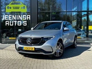 Mercedes-Benz EQC 400 4MATIC Business Solution AMG 80 kWh | Dak | Zwarte hemel | Half leder | Zeer netjes