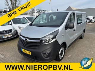 Hoofdafbeelding Opel Vivaro Opel Vivaro 1.6CDTI L2H1 Dubbelcabine Airco Navi Cruisecontrol Trekhaak